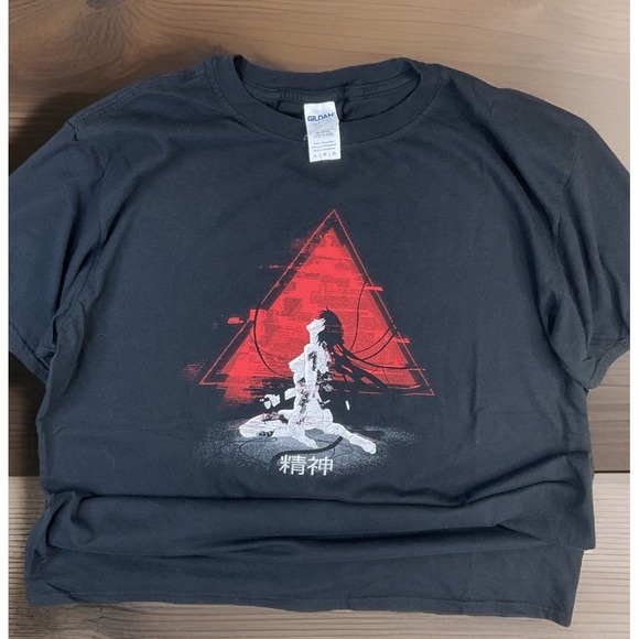 Gildan Other - Vintage Ghost In the Shell Anime T-shirt Y2K Graphic Tee Short Sleeve Men Sz L